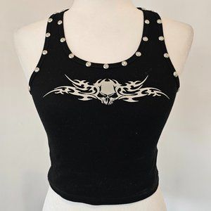 Hell Ride Cropped Tank